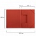 превью Папка на резинках BRAUBERG «Office», красная, до 300 листов, 500 мкм