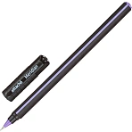 Ручка шариковая Attache Meridian синяя (черно-фиолетовый корпус, толщина линии 0.35 мм)
