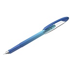 Ручка перьевая Schneider «Voyage caribbean» синяя, 1 картридж, грип, сине-голубой корпус