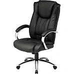 Кресло для руководителя Easy Chair 561 TR черное (рециклированная кожа/металл)