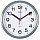 Часы настенные, круглые, цвет корпуса серый PL200909