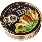 Шпроты консервированные За Родину в масле из балтийской кильки, 160г