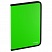 превью Папка на молнии Berlingo, А4, 500мкм, зеленый неон