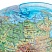превью Глобус интерактивный + очки VR, физический / политический, GLOBEN, 21 см, с подсветкой