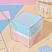 превью Блок для записей 90x90x90 мм в боксе разноцветный Комус (плотность 80 г/кв.м)