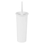 Ерш для унитаза OfficeClean, с подставкой (высокий стан), пластик, белый