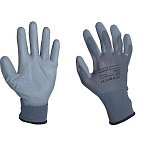 Перчатки защитные нейлон с п/у серые SCAFFA Базис PU1350P-DG р.7