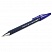 превью Ручка шариковая STAFF, СИНЯЯ, корпус прорезиненный синий, узел 0.7 мм, линия письма 0.35 мм