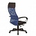 превью Кресло для руководителя Easy Chair 655 TTW черное/синее (сетка/искусственная кожа/пластик)