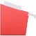превью Подвесная папка OfficeSpace Foolscap (365×240мм), красная