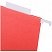 превью Подвесная папка OfficeSpace Foolscap (365×240мм), красная