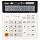 Калькулятор бухгалтерский Deli EM01010 белый 12-разр