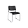 Стул Echair-803 VP (кожзам, черный, без подлокотников, хром)