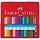 Карандаши цветные Faber-Castell «Grip», 24цв., трехгран., заточен., метал. упак. 