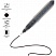 превью Ручка гелевая OfficeSpace «HC-1» черная, 0.4мм, бесстержневая, игольчатый наконечник