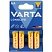 превью Батарейка Varta LONGLIFE LR6 AA 4шт/бл Alkaline 1.5V (4106) (4106101414)