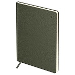 Еженедельник недатированный, B5, 64л., твердый переплет, кожзам, BG «Palm. Dark khaki», хаки