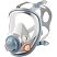 превью Маска полнолицевая Jeta Safety 6950 с покрытием линзы ChemShield, р. M