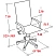 превью Кресло для руководителя Easy Chair 535 MPU коричневое (экокожа, металл)