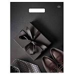 Пакет с вырубной ручкой ПВД ламинированный, 40×31 см, «Мужской фасон», 60 мкм