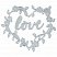 превью Ножи «Love в рамке» для Машинки для вырубки и тиснения ОС-5, 99×84.4 мм, ОСТРОВ СОКРОВИЩ, 663812