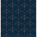 Бумага упаковочная Стильная абстракция (70×100, 10л, 5+0 ) УБ-8952