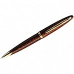 Ручка шариковая Waterman «Carene Marine Amber GT», синяя, 1.0мм, подарочная упаковка