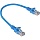 Патч-корд ExeGate UTP-RJ45-RJ45-5e-0.3M-BL, 5e, 0.3м, синий