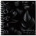превью Скетчбук 40л., 170×170 BG «Black. Leaves», на гребне, soft tuch, выборочный лак, 120г/м2