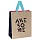 Пакет подарочный 26×32×12см MESHU «Awesome», крафт