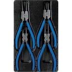 Набор съемников стопорных колец,4предмета KING TONY NO9-42114GR/NO9-42114GP