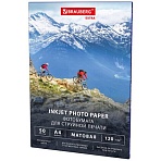 Фотобумага матовая, А4, 120 г/м2, односторонняя, 50 листов, BRAUBERG EXTRA