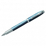 Ручка перьевая Parker «IM Premium Blue Grey GT» синяя, 0.8мм, подар. уп. 