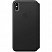 превью Чехол Apple Leather Folio для Apple iPhone XS Max Black (MRX22ZM/A)