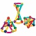 превью Магнитный конструктор MAGNETIC STICKS, 36 магнитных деталей, BRAUBERG KIDS