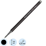 Стержень гелев. 111мм PILOT BLS-FRP-5 для Frixion Point черный 0,25мм