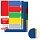 Разделитель пластиковый BRAUBERG, А3, 5 листов, без индексации, вертикальный, цветной, Россия