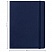 превью Скетчбук для акварели 18л. 150×200 Greenwich Line, темно-синий, 100% хлопок, 200 г/м2, на резинке