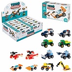 Конструктор малый Blockformers «ТЕХНО-КОЛЛЕКЦИЯ», ассорти 6 видов, дисплей, 1TOY