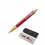 Ручка шариковая Parker IM Premium Red цвет чернил синий цвет корпуса красный (артикул производителя 2143644)