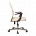превью Кресло офисное Easy Chair 224 DSL PPU бежевое/черное (искусственная кожа/пластик/металл)