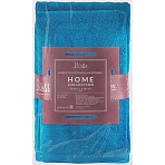 Набор полотенец махровых 2 шт (50×80, 70×130) HOME COLLECTION, синий