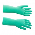 Перчатки КЩС латексные Hq Profiline сверхпрочные зеленые (размер 7, S)