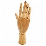 Манекен художественный «рука» Гамма «Студия», женская правая, деревянный, 25см