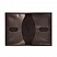 превью Обложка для паспорта BEFLER «Грейд», натуральная кожа, тиснение «Passport», коричневая