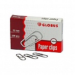 Скрепки Globus металлические 22 мм (100 штук в упаковке)