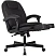 превью Кресло для руководителя Easy Chair 668 эргономичное чёрное (экокожа, металл)