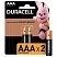 превью Батарейки Duracell AAA/286/LR03, 1.5В, алкалиновые, 2 шт. в блистере