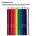 превью Карандаши цветные акварельные BRAUBERG «АКАДЕМИЯ», 18 цветов, шестигранные, высокое качество, 181399