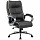 Кресло офисное BRABIX PREMIUM «Strong HD-009», НАГРУЗКА до 200 кг, экокожа черная, ткань серая